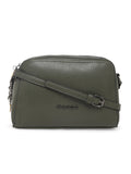 MARINA GALANTI Olive Color Soft PU Material Medium Size Crossbody Bag - MB0364CY2029