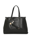 MARINA GALANTI Black Color Soft PU Material Medium Size Handbag - MB0364HG2001
