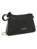 MARINA GALANTI Black Color Soft PU Material Medium Size Crossbody Bag - MB0370CY2001