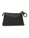 MARINA GALANTI Black Color Soft PU Material Medium Size Crossbody Bag - MB0370CY2001