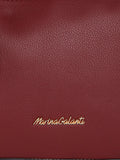 MARINA GALANTI Red Color Soft PU Material Medium Size Crossbody Bag - MB0370CY2069