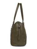 MARINA GALANTI Olive Color Soft PU Material Medium Size Bowling Bag - MB0377BG2029
