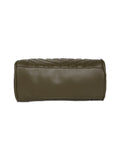 MARINA GALANTI Olive Color Soft PU Material Medium Size Bowling Bag - MB0377BG2029