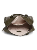 MARINA GALANTI Olive Color Soft PU Material Medium Size Bowling Bag - MB0377BG2029
