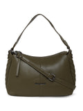MARINA GALANTI Olive Color Soft PU Material Medium Size Hobo - MB0377HO2029