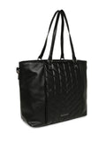 MARINA GALANTI Black Color Soft PU Material Medium Size Shopping Bag - MB0377SG3001