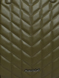 MARINA GALANTI Olive Color Soft PU Material Medium Size Shopping Bag - MB0377SG3029