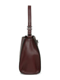 MARINA GALANTI Wine Color Soft PU Material Medium Size Handbag - MB0379HG1021