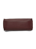 MARINA GALANTI Wine Color Soft PU Material Medium Size Handbag - MB0379HG1021
