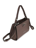 MARINA GALANTI Fango Color Soft PU Material Medium Size Handbag - MB0379HG1068