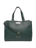 MARINA GALANTI Forest Color Soft PU Material Medium Size Handbag - MB0379HG2011