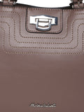 MARINA GALANTI Fango Color Soft PU Material Medium Size Handbag - MB0379HG2068