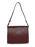 MARINA GALANTI Wine Color Soft PU Material Medium Size Shoulder Bag - MB0379SR2021