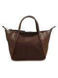 MARINA GALANTI Dark Brown Color Soft PU Material Medium Size Handbag - MB0380HG2006