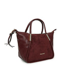 MARINA GALANTI Wine Color Soft PU Material Medium Size Handbag - MB0380HG2021