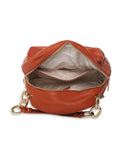 MARINA GALANTI Orange Color Soft PU Material Medium Size Backpack - MB0381BK2009