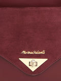 MARINA GALANTI Wine Color Soft PU Material Medium Size Backpack - MB0381BK2021