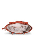 MARINA GALANTI Orange Color Soft PU Material Medium Size Shopping Bag - MB0381SG3009