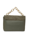 MARINA GALANTI Olive Color Soft PU Material Medium Size Shoulder Bag - MB0381SR1029