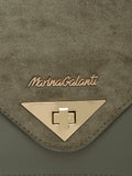 MARINA GALANTI Olive Color Soft PU Material Medium Size Shoulder Bag - MB0381SR1029