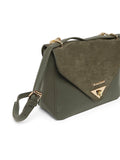MARINA GALANTI Olive Color Soft PU Material Medium Size Shoulder Bag - MB0381SR1029