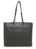 MARINA GALANTI Grey Color Soft PU Material Medium Size Shopping Bag - MB0383SG3015