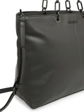 MARINA GALANTI Grey Color Soft PU Material Medium Size Shopping Bag - MB0383SG3015