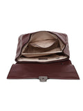 MARINA GALANTI Wine Color Soft PU Material Medium Size Shoulder Bag