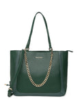 MARINA GALANTI Green Color Soft PU Material Medium Size Shopping Bag - MB0384SG3018