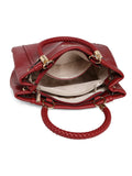 MARINA GALANTI Red Color Soft PU Material Medium Size Handbag - MB0385HG2069