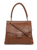 MARINA GALANTI Brown Color Soft PU Material Medium Size Shoulder Bag - MB0385SR2007