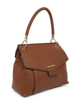 MARINA GALANTI Brown Color Soft PU Material Medium Size Shoulder Bag - MB0385SR2007