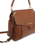 MARINA GALANTI Brown Color Soft PU Material Medium Size Shoulder Bag - MB0385SR2007