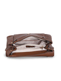 MARINA GALANTI Brown Color Soft PU Material Medium Size Shoulder Bag - MB0385SR2007