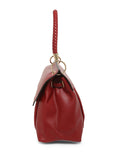 MARINA GALANTI Red Color Soft PU Material Medium Size Shoulder Bag - MB0385SR2069