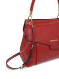MARINA GALANTI Red Color Soft PU Material Medium Size Shoulder Bag - MB0385SR2069
