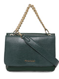 MARINA GALANTI Green Color Soft PU Material Medium Size Handbag - MB0386HG2018