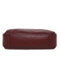 MARINA GALANTI Wine Color Soft PU Material Medium Size Baguette - MB0388BE2021