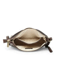 MARINA GALANTI Dark Brown Color Soft PU Material Medium Size Crossbody Bag - MB0388CY2006