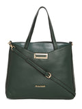MARINA GALANTI Green Color Soft PU Material Medium Size Handbag - MB0388HG2018