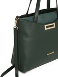 MARINA GALANTI Green Color Soft PU Material Medium Size Handbag - MB0388HG2018