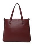 MARINA GALANTI Wine Color Soft PU Material Medium Size Handbag - MB0388HG2021