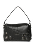 MARINA GALANTI Black Color Soft PU Material Medium Size Baguette - MB0389BE2001