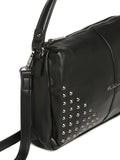 MARINA GALANTI Black Color Soft PU Material Medium Size Baguette - MB0389BE2001