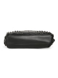 MARINA GALANTI Black Color Soft PU Material Medium Size Baguette - MB0389BE2001