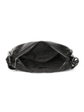 MARINA GALANTI Black Color Soft PU Material Medium Size Baguette - MB0389BE2001