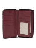 MARINA GALANTI Wine Color Soft PU Material Medium Size Wallet