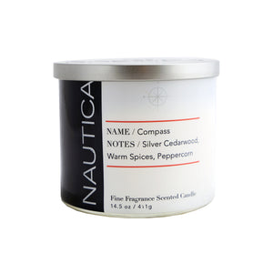 Nautica Compass Fragranced Candle