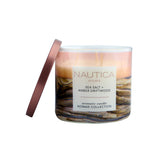 Nautica Sea Salt + Amber Driftwood Fragranced Candle