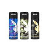 Playboy Generation + Wild + VIP Deo New Combo Set - Pack of 3 Mens